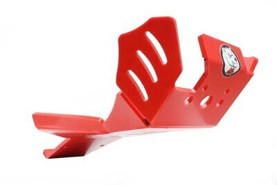 AXP Xtrem HDPE Skid Plate (Red) Beta 250RR-300RR 18-19 Off-Road