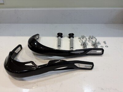 🇬🇧MX Enduro aluminium Black Re-enforced hand guards 7/8’’ 22mm Handlebar