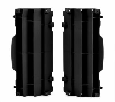 KTM RADIATOR LOUVERS RAD GUARDS SX/SXF 2007- 2015 BLACK POLISPORT Motocross