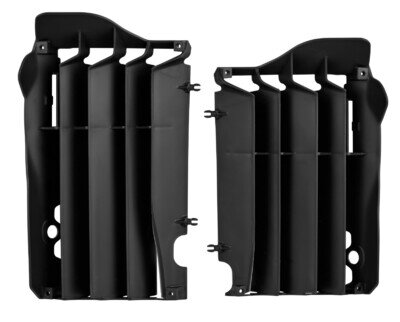 Honda Radiator Louvers Rad Guards CRF 450 R 2009 - 2012 Black Motocross