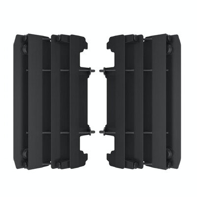 Yamaha RADIATOR LOUVERS RAD GUARDS YZ 125 250 2005 - 2021 Black MOTOCROSS