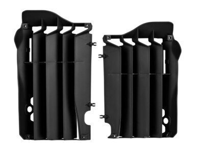Honda Radiator RAD Louvers GUARDS CRF 450 R 2009 - 2012 BLACK MOTOCROSS