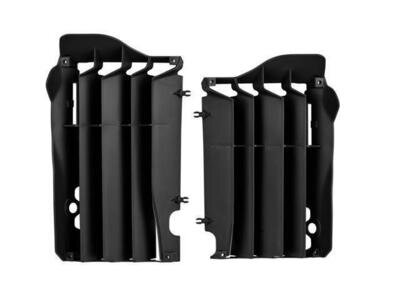 HONDA RADIATOR LOUVERS GUARDS CRF 450 R 2013 - 2014 Black Motocross polisport