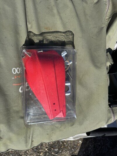 Motocross Handguards Red – Brake & Clutch Lever Protection – Dirt Bike Enduro