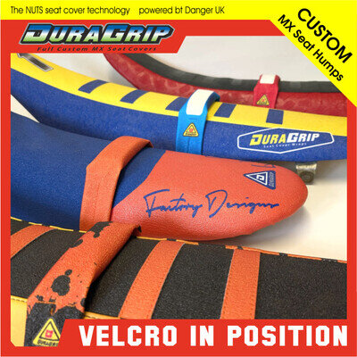 Motocross Seat Cover Hump for Motocross Bump Large Rib Custom