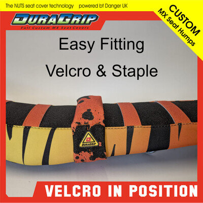 MX Seat Cover Hump for Motocross Bump Large Rib Custom
