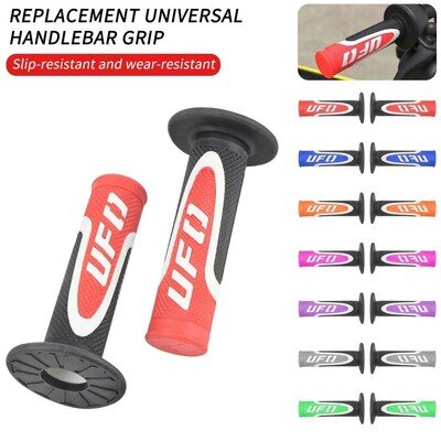 UFO AXIOM Triple density Motocross MX Enduro Grips Red