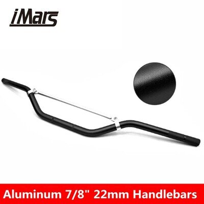 22mm 7/8'' Handlebars Braced Motorbike Motocross Motorcycle Dirt Pit Bike