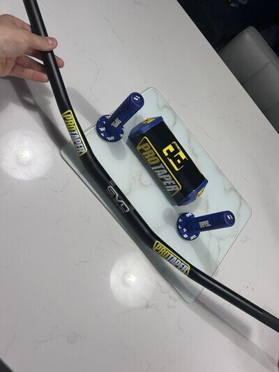 Pro Taper EVO FAT BAR BLUE 28mm enduro mx quad dirt bike brand new
