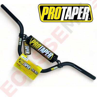 NEW PRO TAPER 7/8" SE HANDLEBARS MOTOCROSS HONDA XR50 CRF50 BEND BLACK PIT BIKE
