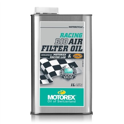 Motorex Racing Bio Power Air Filter Oil Liquid Twinair Green 1LMX Motocross