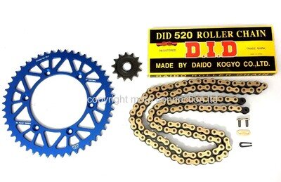 YAMAHA DID CHAIN & SPROCKET KIT 14 T FRONT 48 T REAR YAMAHA YZ450F MOTOCROSS