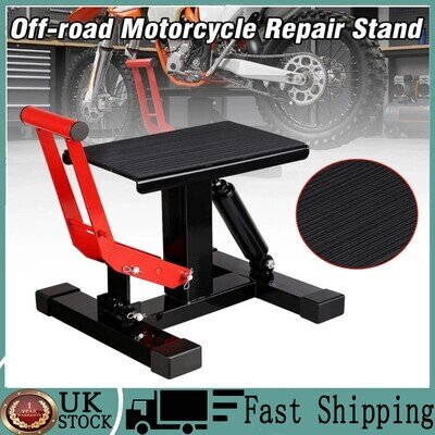 Motocross MX Bike Stand Pit Bike Dirtbike Off Road Heavy Duty Pop Up Lift Jack~