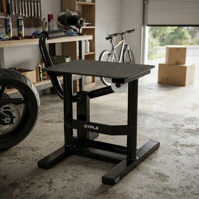 Heavy Duty Dirt Bike Lift Stand - Portable and Sturdy for Easy Maintenance