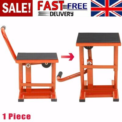 150KG Motorcycle Motorbike LIFT STAND for Dirt Motocross Enduro Moto MX Trials