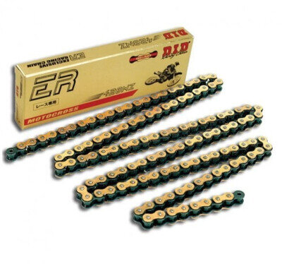 D.I.D NZ 428 134L Extra Heavy Duty Gold Black Motorcycle Motocross Enduro Chain