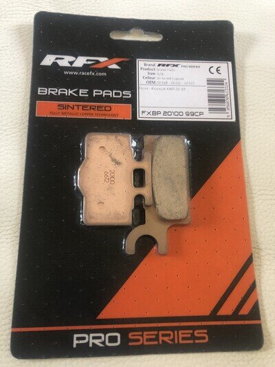 RFX Motocross MX Pro Front Brake Pads Kawasaki KX65 00-21 FXBP 20100 99CP