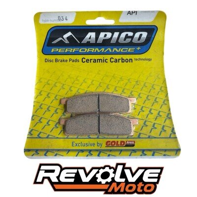 Apico Front Brake Pads - YAMAHA YZ65 YZ80 YZ85 1993 - 2020 - Motocross MX
