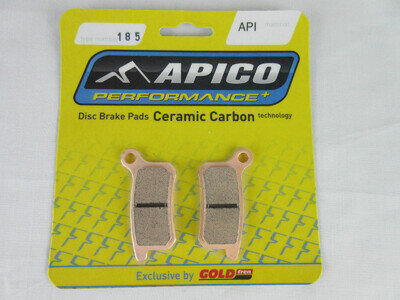 KTM SX85 03-10 rear brake pads (185) apico motocross