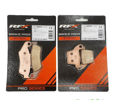 RFX Pro Brake Pads Front & Rear for HONDA CRF450R 2002 - 2026 Motocross