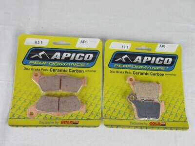KTM SX85 21-25 apico front & rear brake pads 031 191 motocross
