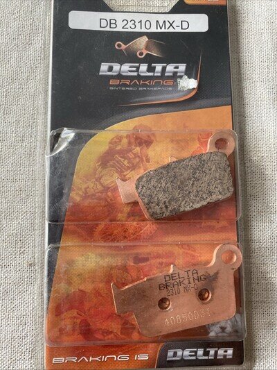 APRILA BETA GAS GAS YAMAHA SUZUKI BRAKE PADS DELTA BRAKING DB2310 MOTOCROSS MX