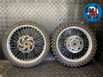 Yamaha YZ250 1996-2001 Used motocross 19" REAR and 21" FRONT WHEELS WRYZ101