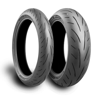 SM 125 R Super Moto 110/70R17 & 140/70R17 Bridgestone S23 Tyre Pairs SWM 2023