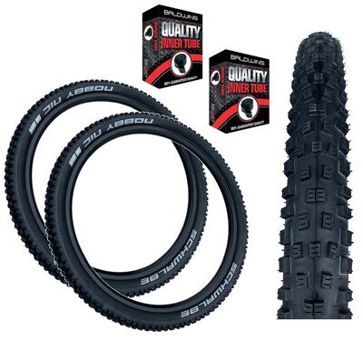 Schwalbe Nobby Nic 29 x 2.40 Performance Lite Addix Black wired TYRE s TUBE s