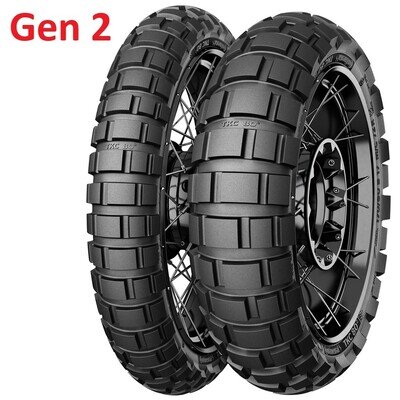 50/50 ADV Continental TKC80 Gen2 90/90 -21 54R & 150/70 B18 70R TL Pair