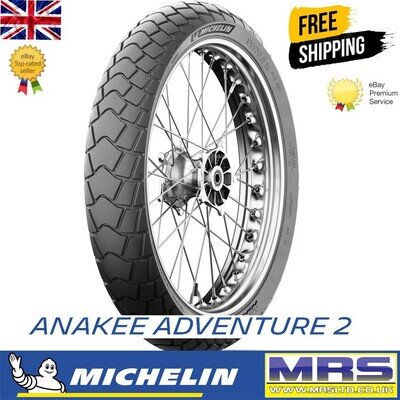 Michelin 120 70 19 Anakee Adventure 2 Front Tyre - 120/70R19 60V - 021646