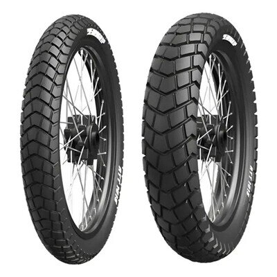 ADV Motorcycle Tyres EuroGrip ATT1015 90/90 -21 54H & 120/80 -18 62H TT Pair