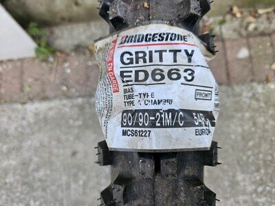 BRIDGESTONE GRITTY ED663 ENDURO MOTORBIKE TYRE