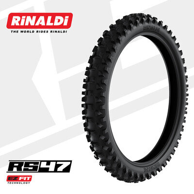 RINALDI RS47 80/100/21 Competition Motocross tyre EZ-fit