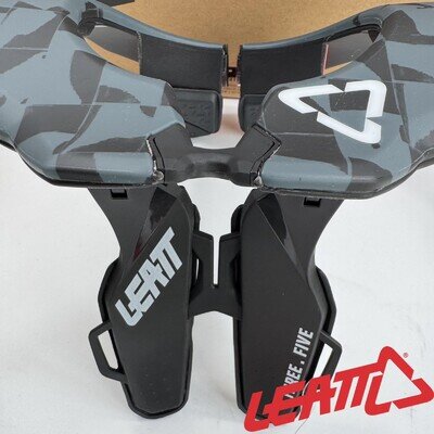 Motocross Neck Brace Leatt 3.5 Brace Battleship Grey MX & Enduro Size XXL