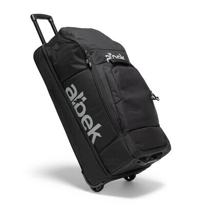 Albek Econohaul Gear Bag Covert Black 115L MX Kit Bag Wheeled Motocross Luggage