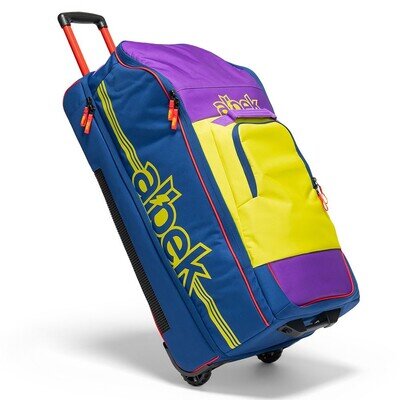 Albek Econohaul Gear Bag Purple Reign 115L MX Kit Bag Wheeled Motocross Luggage
