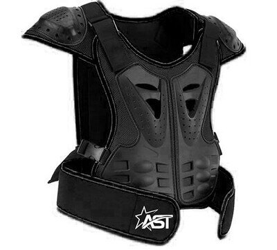 Men's Motocross Bike Chest Back Body Armour Protector Vest Sleeveless protector