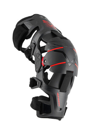 2027 Alpinestar RK-1 Plasma Motocross Knee Braces Black Red Adults