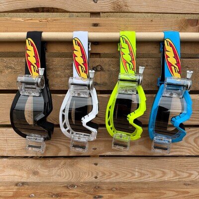 100% FMF Powercore Roll-Off Motocross Goggles Strata 36MM GSVS 36MM
