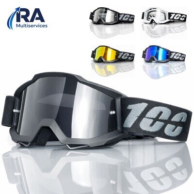 New Universal MX Motocross Goggles Dirt Bike Enduro Off Road Racing Clear/Mirror