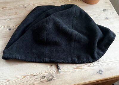 Motorcycle Helmet Universal Protective Drawstring Bag Black