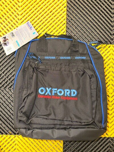 Oxford Essential Universal Motorcycle Helmet Bag Double Fleece Lined Black