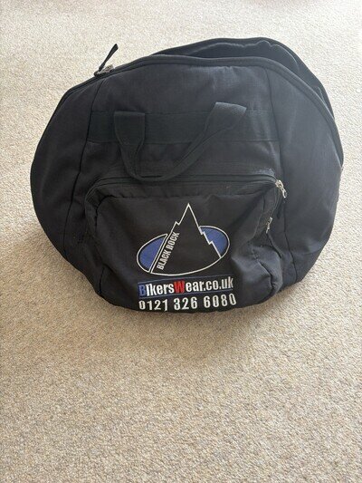 Motorbike Helmet Bag, Black Rock