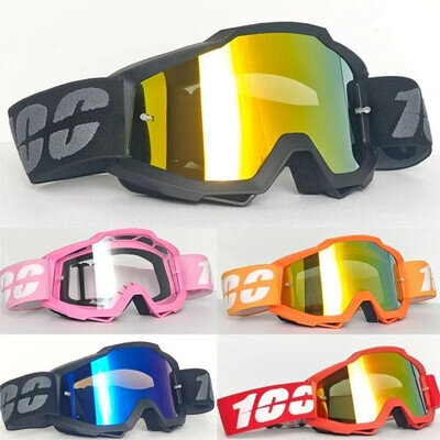 Motorcycle Racing Goggles Motocross Dirt Bike Off-road Eyewear MX MTB ATV UTV UK