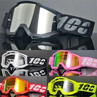 Motorcycle Racing Goggles Motocross Dirt Bike Off-road Eyewear MX MTB ATV UTV UK