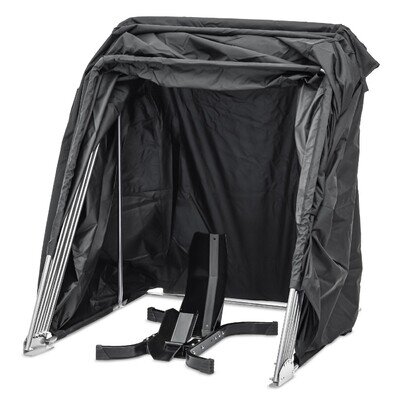 Shelter Garage Tent XXL + Wheel Chock for Motocross, Enduro