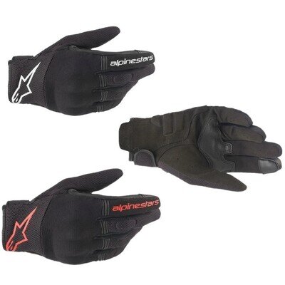 Alpinestars Copper Short Motorcycle Gloves Summer Motorbike Sport Glove New UK