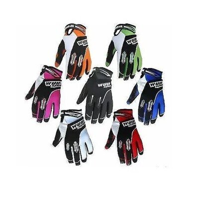 Wulfsport Adult Stratos Trials Motocross Quad Bike Dirt MX Gloves Off-road