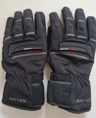 Rayven Hunza CE Motorcycle Gloves Winter Waterproof Motorbike Thermal Glove